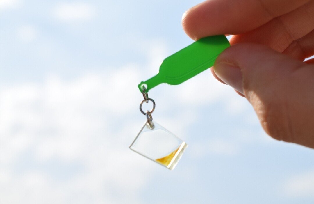 Pendientes botella de sidra - Sidralu